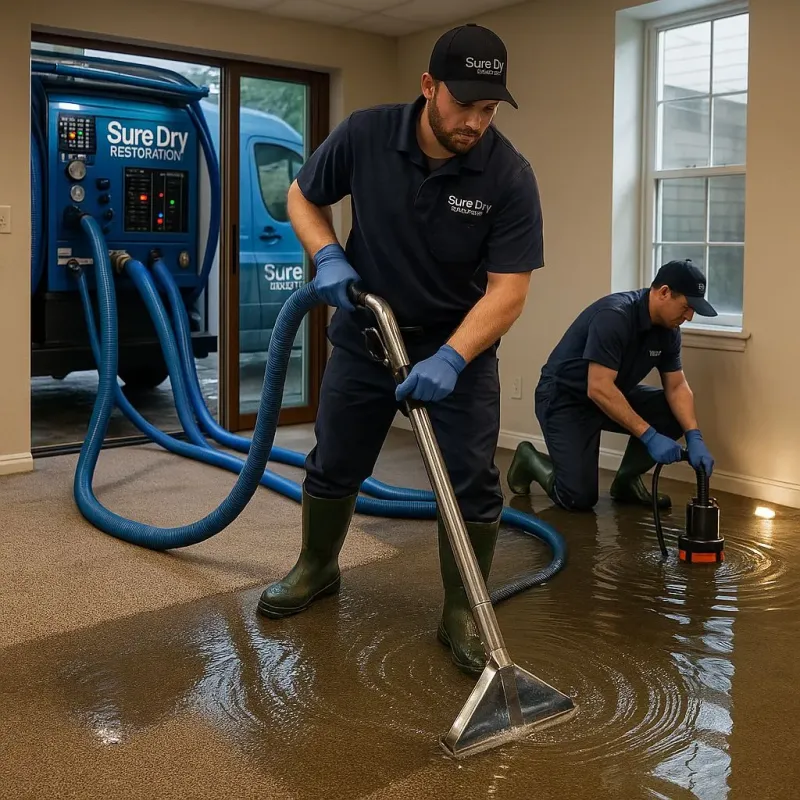Water Extraction and Removal process in Arnold, MN